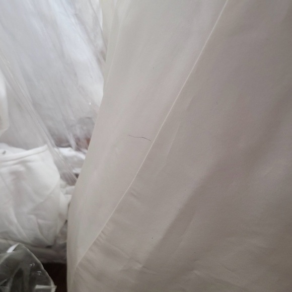 100% Silk Ivory/Champagne Wedding Gown - Picture 6 of 6